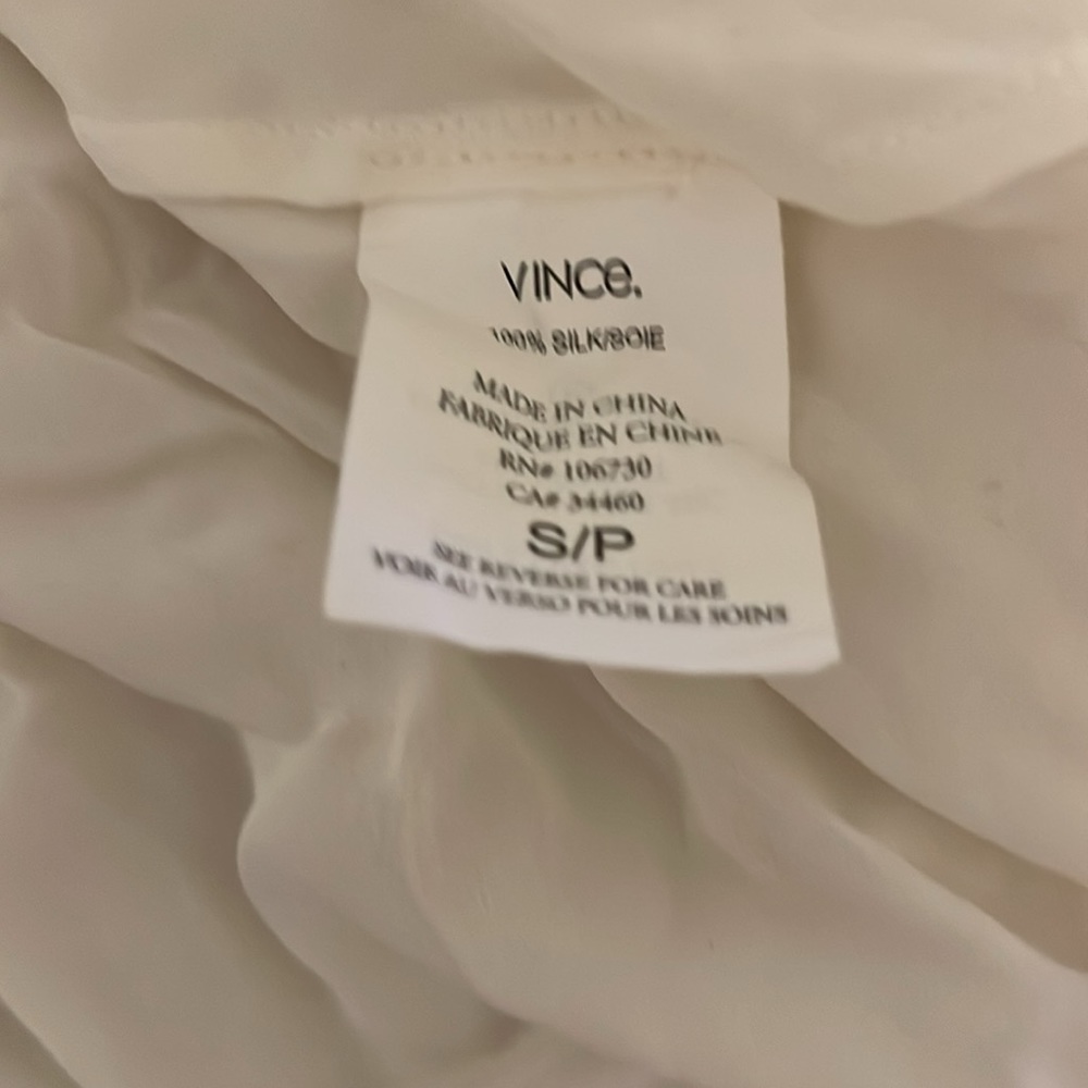 Vince silk tee - Picture 4 of 4